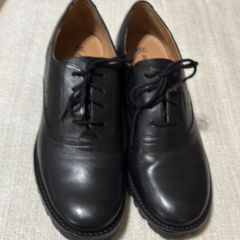 Elegant Black Women's Oxford Shoes
